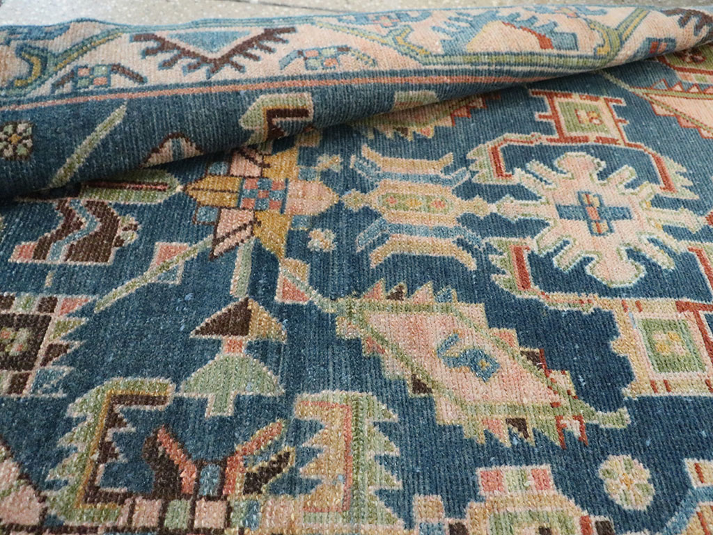 Vintage Persian Malayer Long Runner, No.29854 - Gsblank