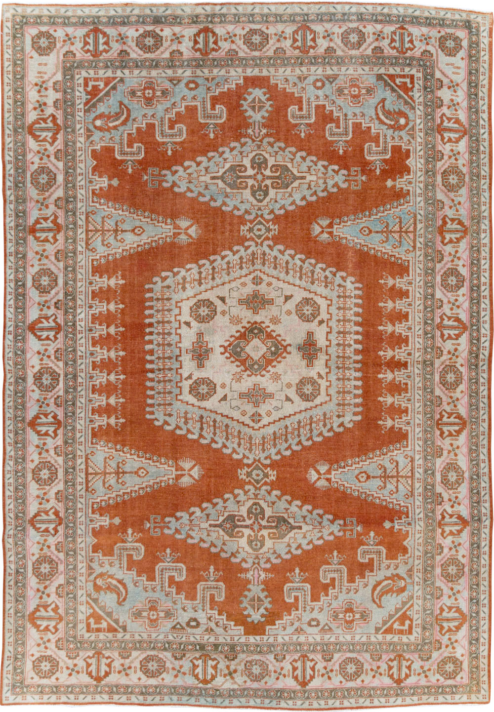 Vintage Persian Veece Carpet, No.29855 - Gsblank