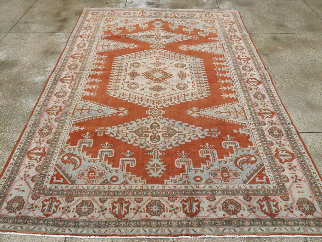 Vintage Persian Veece Carpet, No.29855 - Gsblank