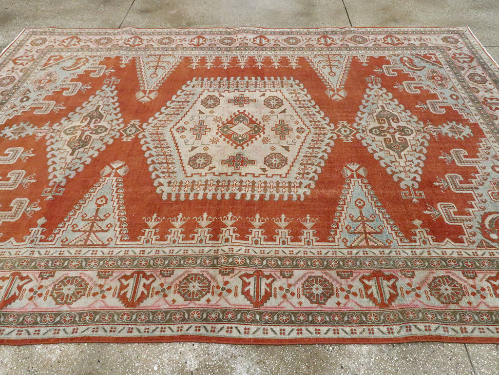 Vintage Persian Veece Carpet, No.29855 - Gsblank