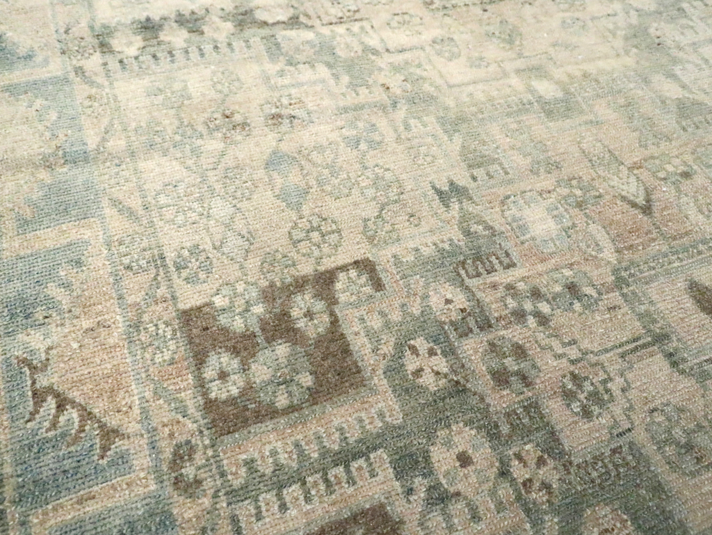 Vintage Persian Malayer Accent Rug, No.29861 - Gsblank