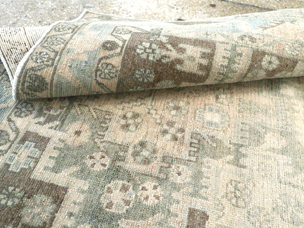 Vintage Persian Malayer Accent Rug, No.29861 - Gsblank