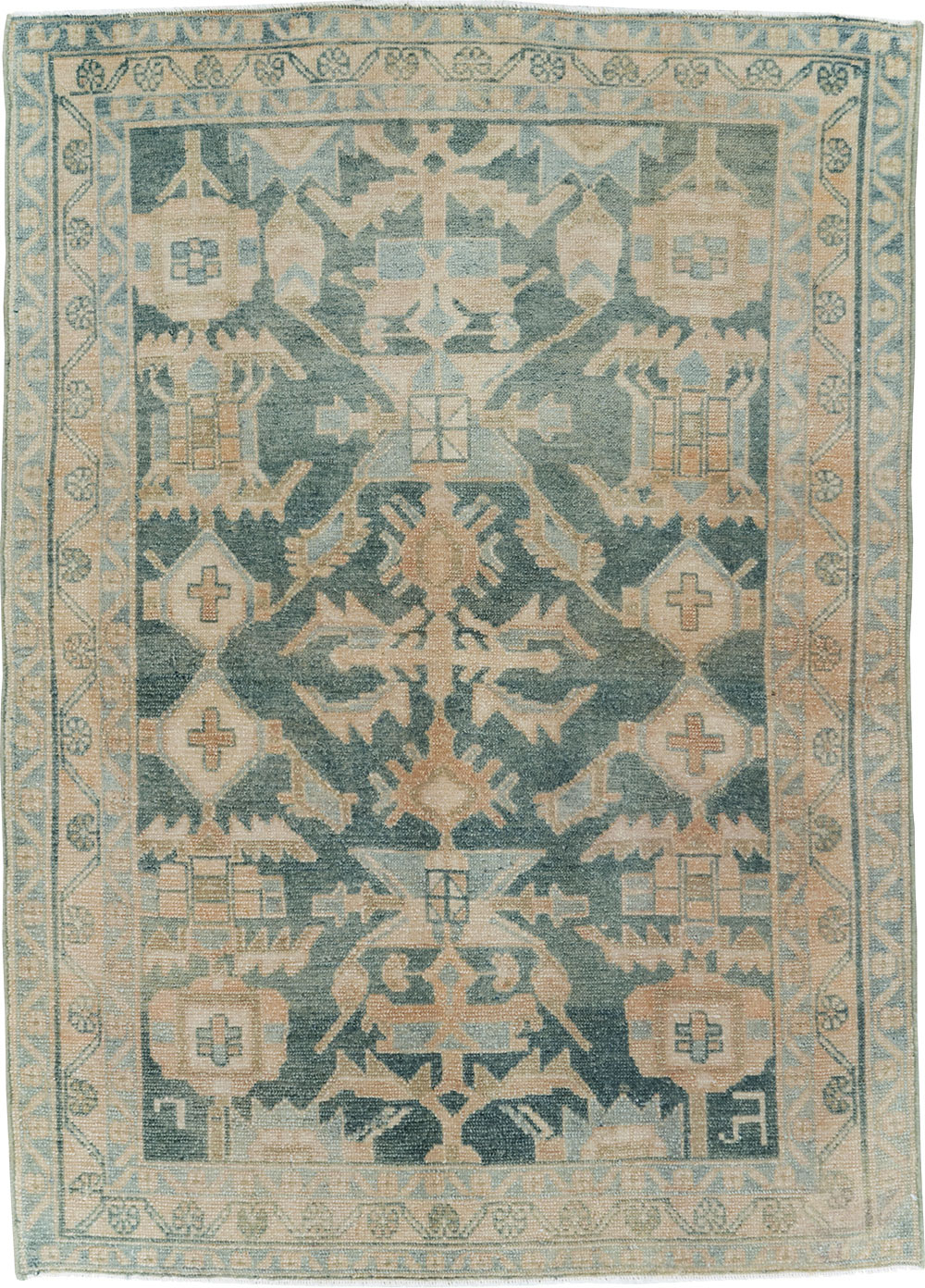 Vintage Persian Malayer Rug, No.29863 - Gsblank