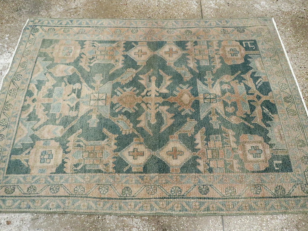Vintage Persian Malayer Rug, No.29863 - Gsblank