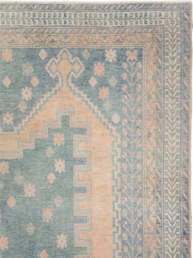 Vintage Persian Afshar Tribal Accent Rug, No.29864 - Gsblank