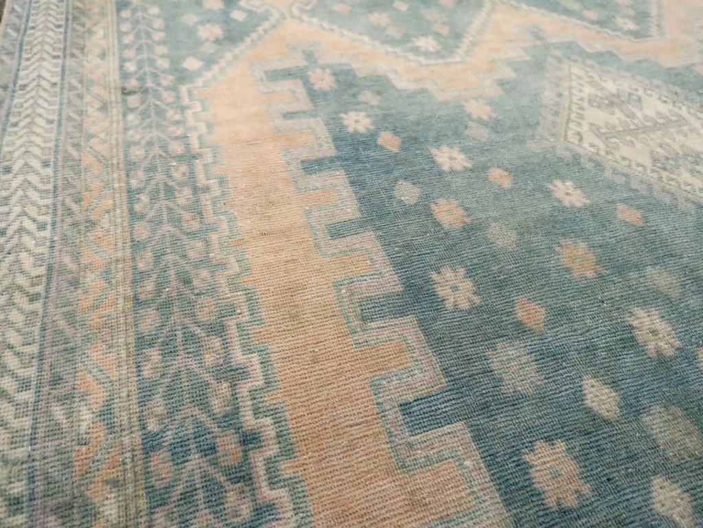 Vintage Persian Afshar Tribal Accent Rug, No.29864 - Gsblank