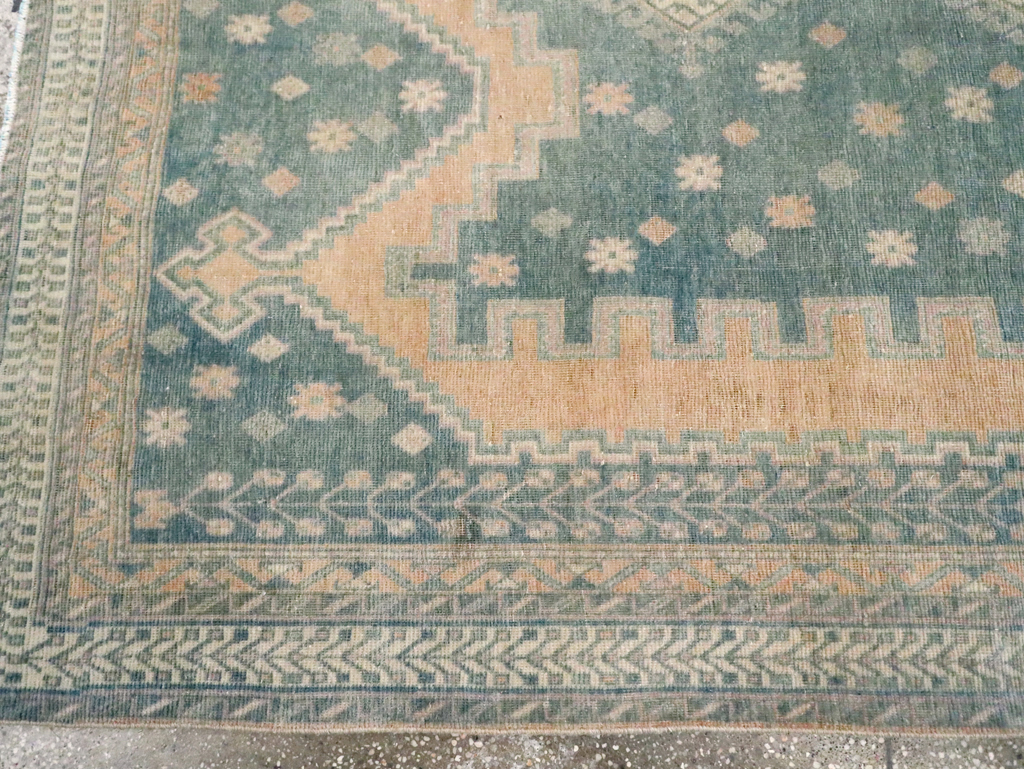 Vintage Persian Afshar Tribal Accent Rug, No.29864 - Gsblank