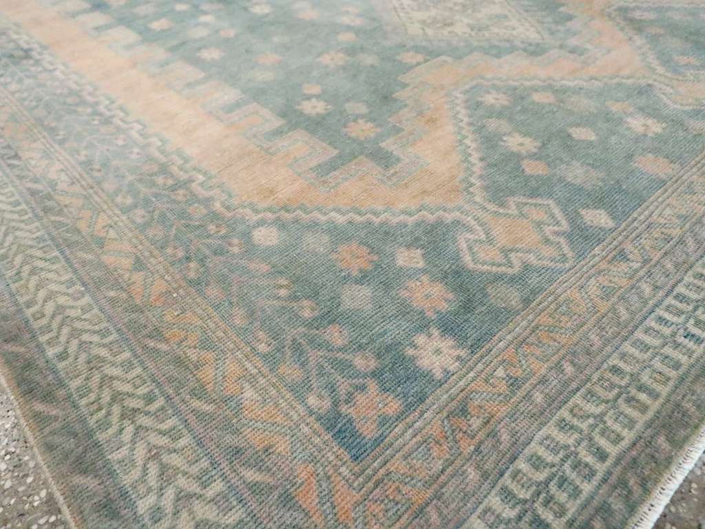 Vintage Persian Afshar Tribal Accent Rug, No.29864 - Gsblank