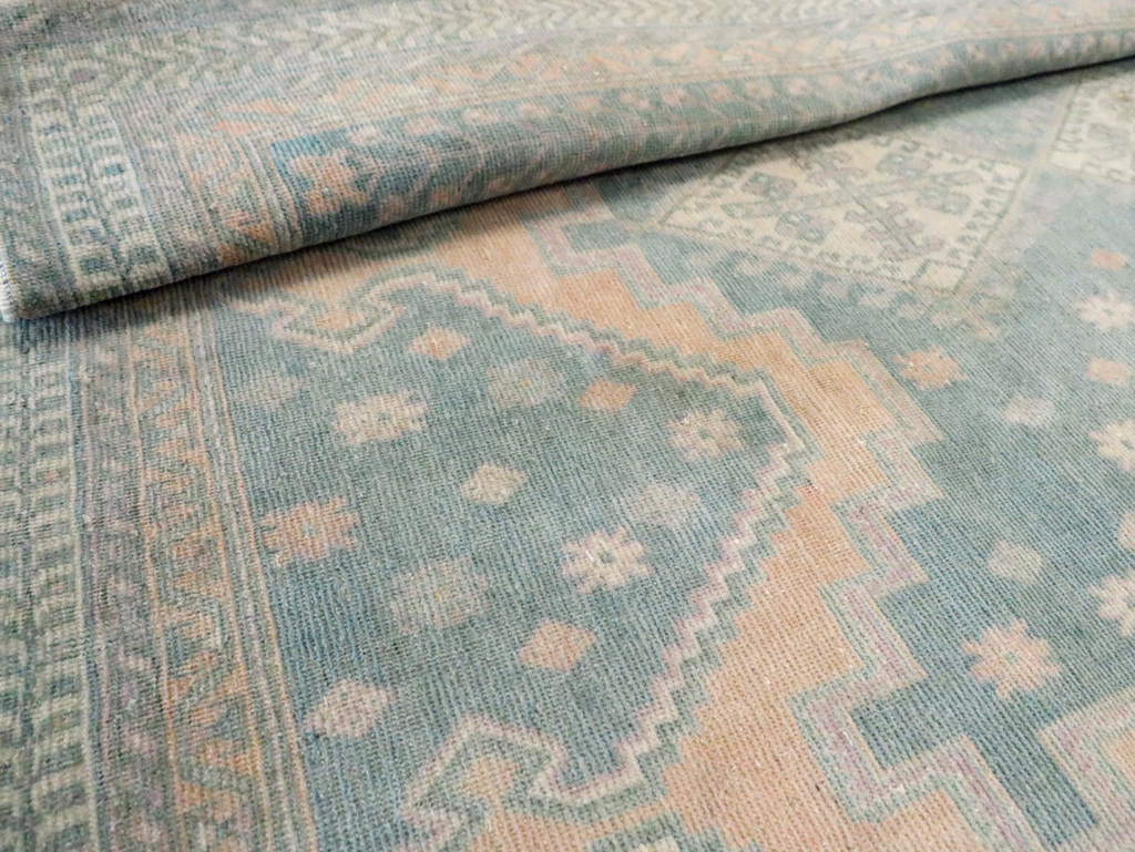 Vintage Persian Afshar Tribal Accent Rug, No.29864 - Gsblank