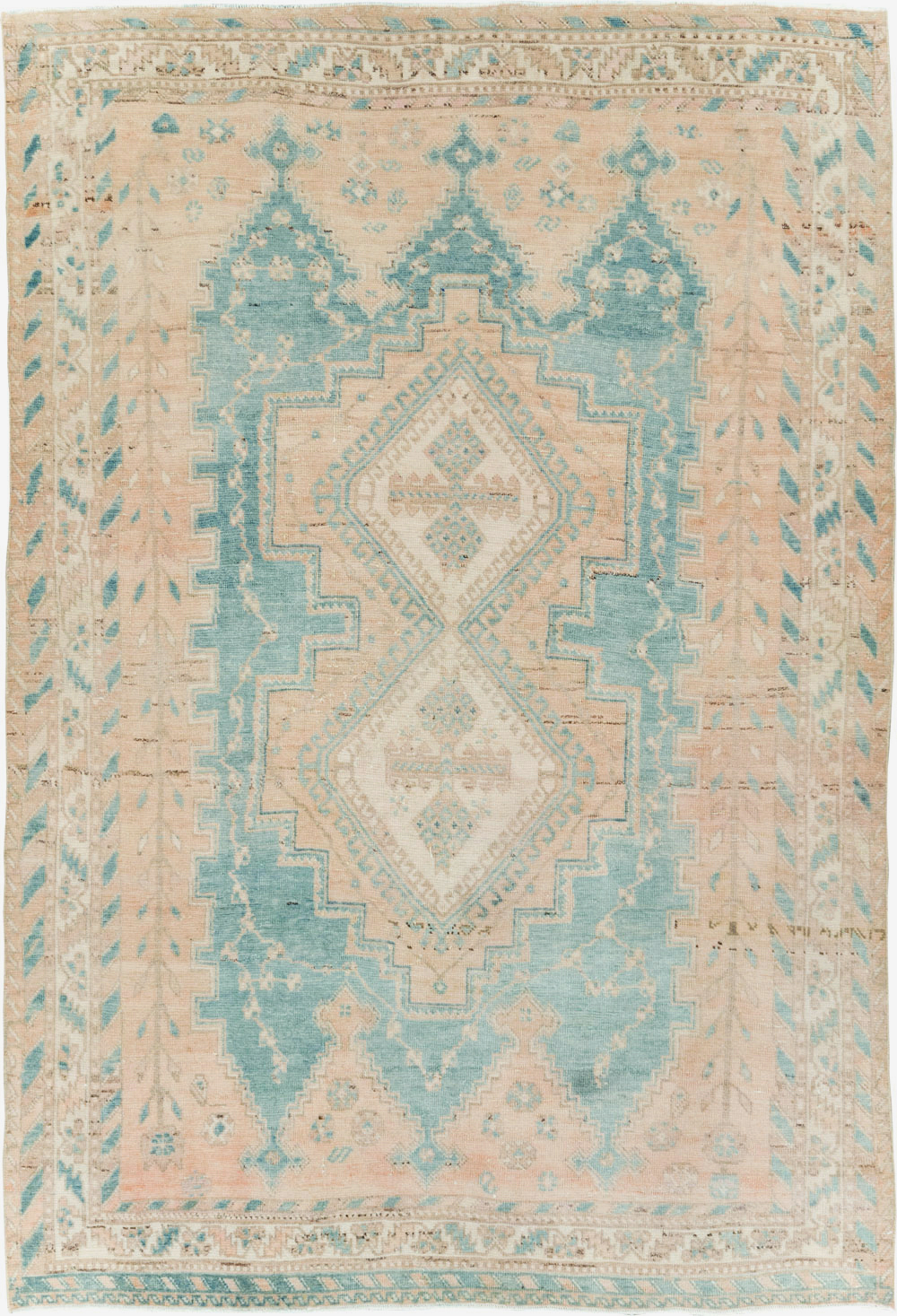 Vintage Persian Afshar Rug, No.29865 - Gsblank