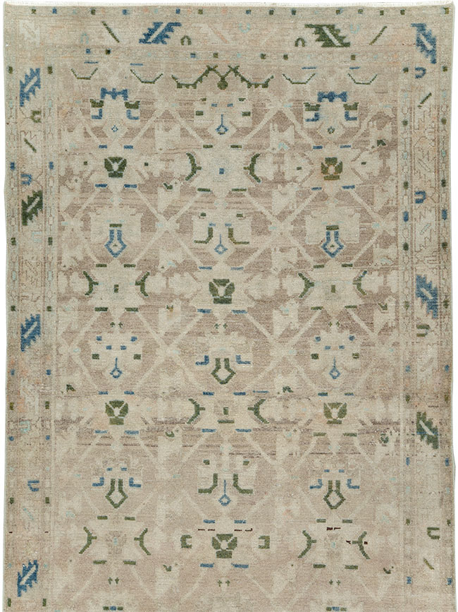 Vintage Persian Malayer Rug, No.29868 - Gsblank