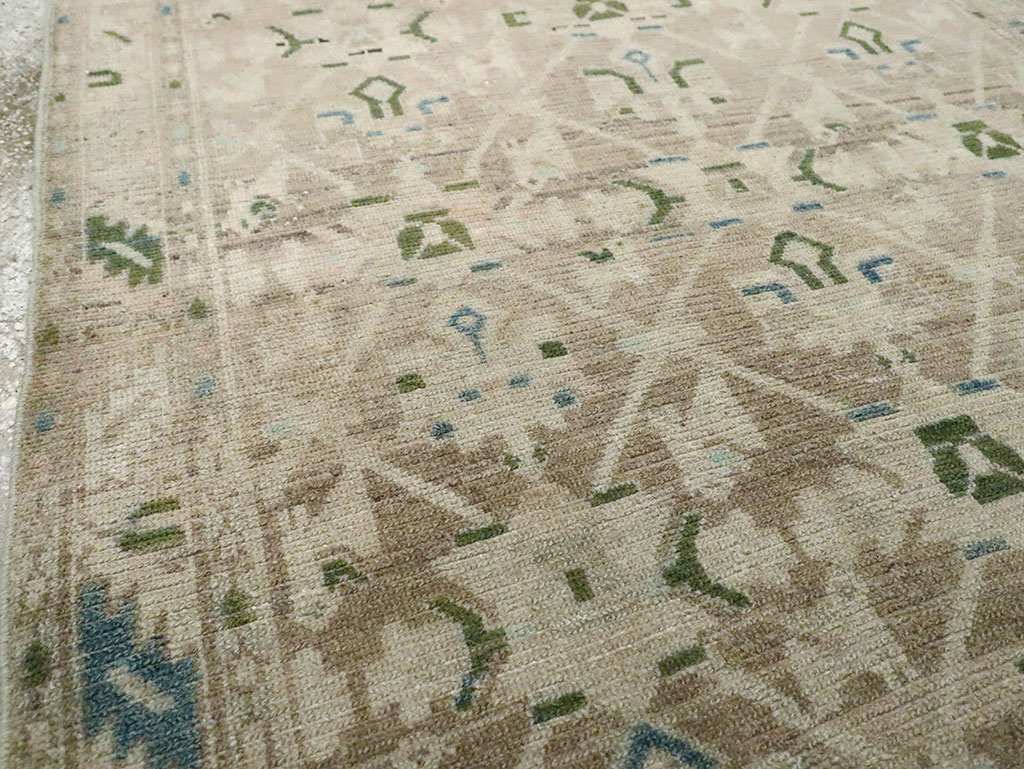 Vintage Persian Malayer Rug, No.29868 - Gsblank