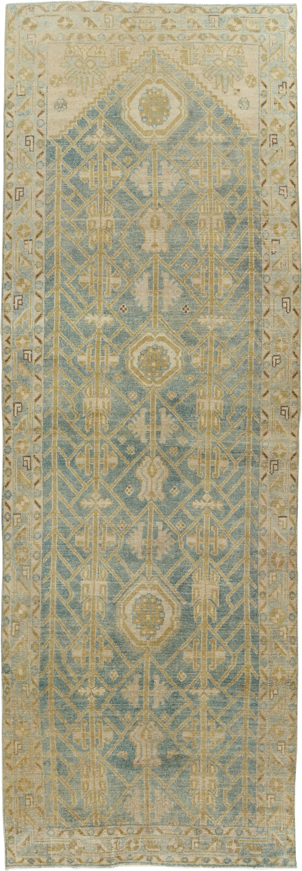 Vintage Persian Malayer Runner, No.29882 - Gsblank