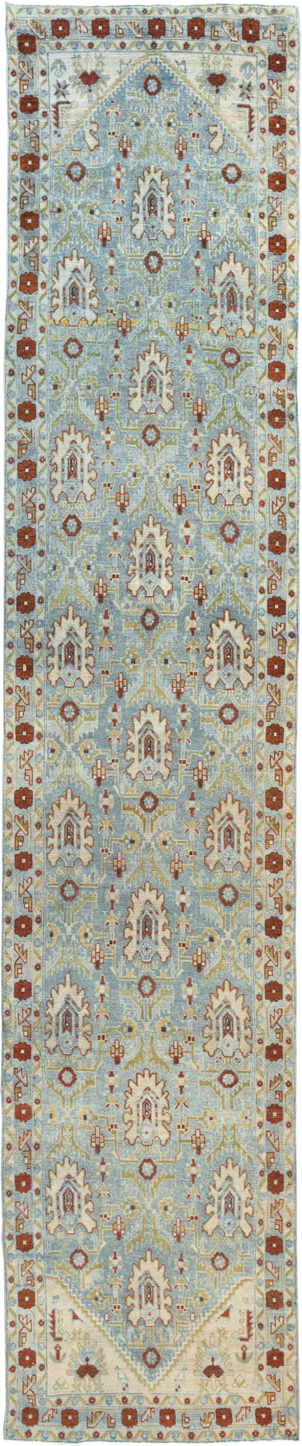 Vintage Persian Malayer Long Runner (Pair: 2 of 2), No.29883 - Gsblank