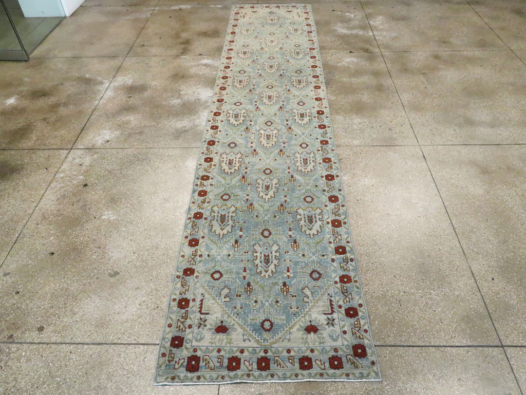 Vintage Persian Malayer Long Runner (Pair: 2 of 2), No.29883 - Gsblank