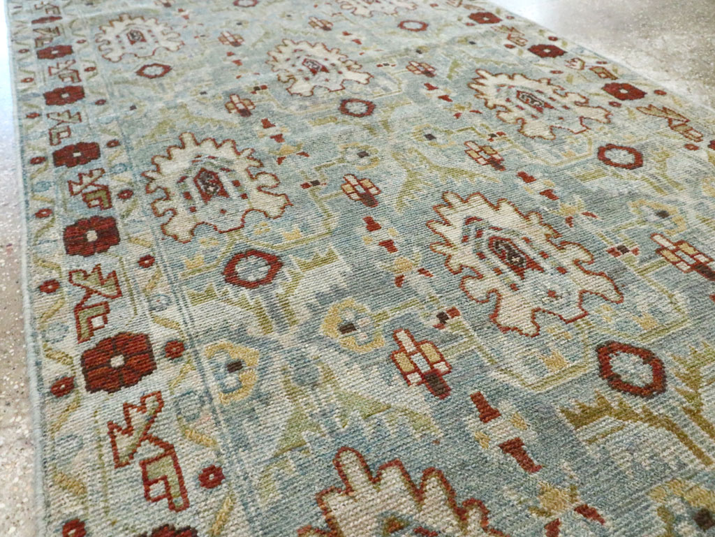 Vintage Persian Malayer Long Runner (Pair: 2 of 2), No.29883 - Gsblank