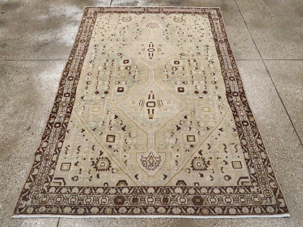Antique Persian Malayer Rug, No.29885 - Gsblank