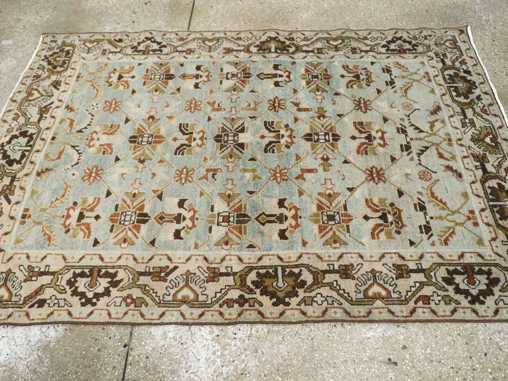 Vintage Persian Malayer Rug, No.29887 - Gsblank