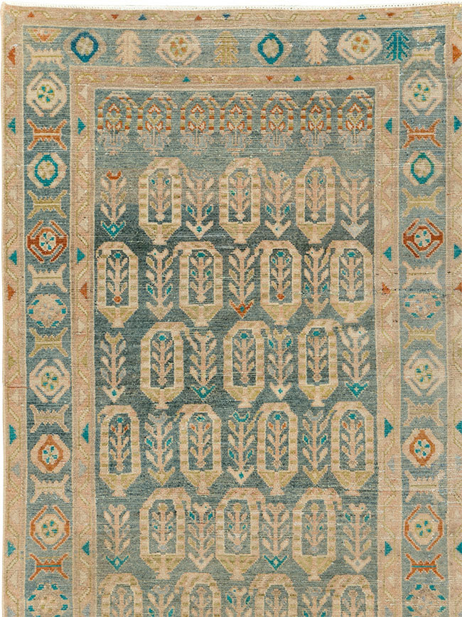 Antique Persian Malayer Long Runner, No.29888 - Gsblank