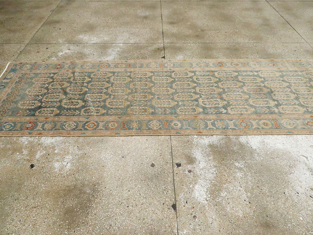 Antique Persian Malayer Long Runner, No.29888 - Gsblank