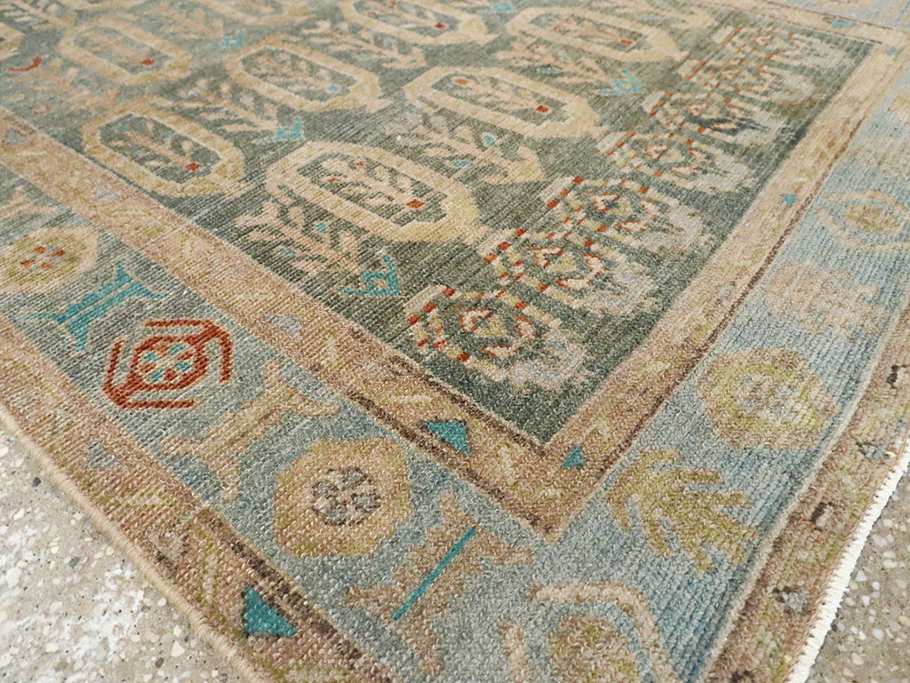 Antique Persian Malayer Long Runner, No.29888 - Gsblank