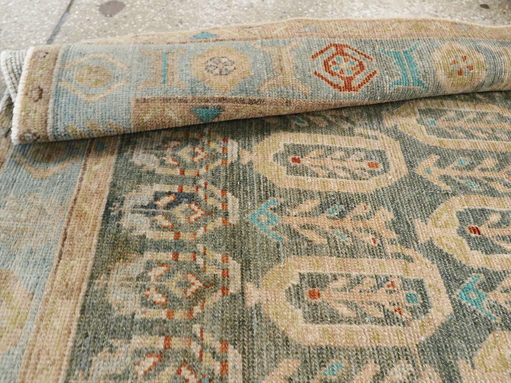 Antique Persian Malayer Long Runner, No.29888 - Gsblank