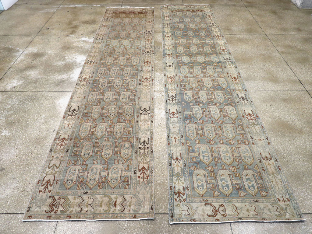 Antique Persian Malayer Runner (Pair: 1 of 2), No.29890 - Gsblank