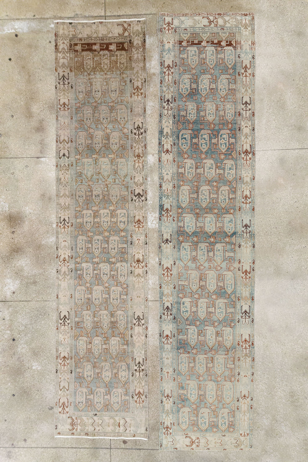 Antique Persian Malayer Runner (Pair: 1 of 2), No.29890 - Gsblank