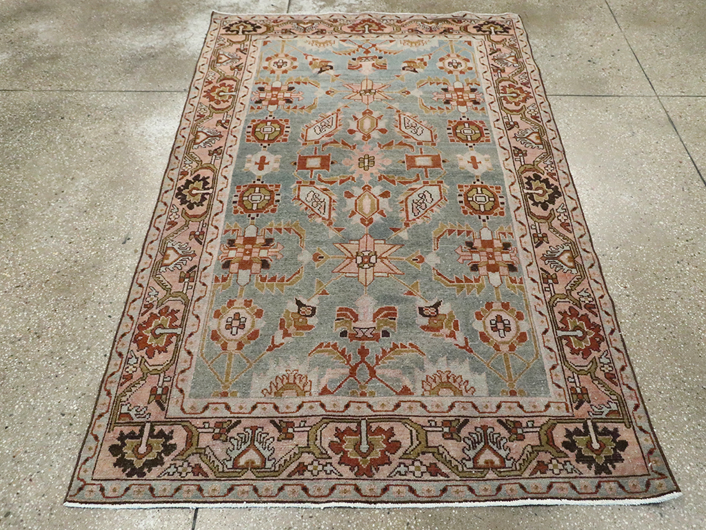 Vintage Persian Malayer Rug, No.29894 - Gsblank