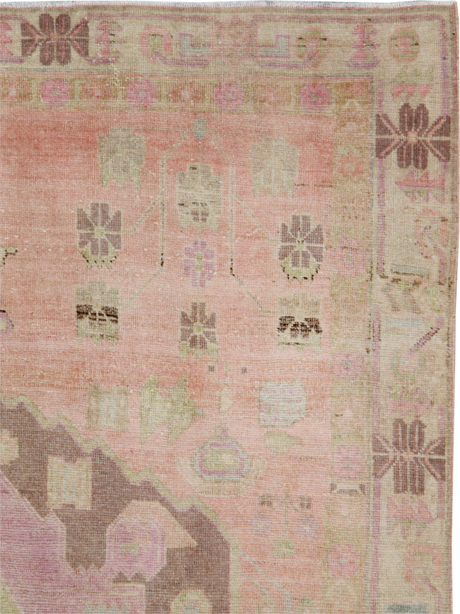 Vintage Persian Afshar Accent Rug, No.29899 - Gsblank