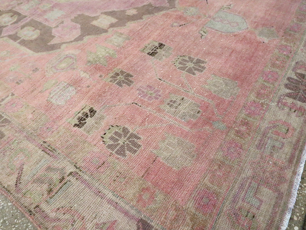 Vintage Persian Afshar Accent Rug, No.29899 - Gsblank