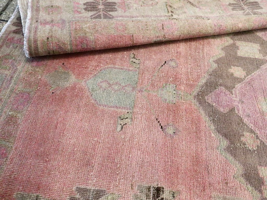 Vintage Persian Afshar Accent Rug, No.29899 - Gsblank