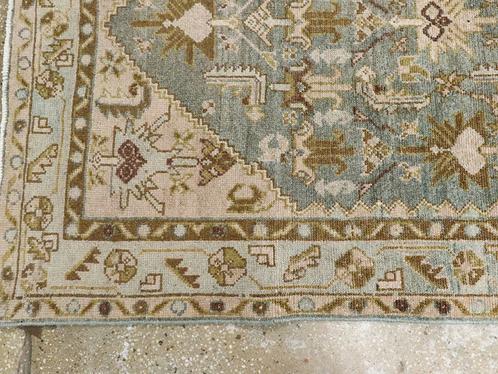 Antique Persian Malayer Long Runner, No.29901 - Gsblank