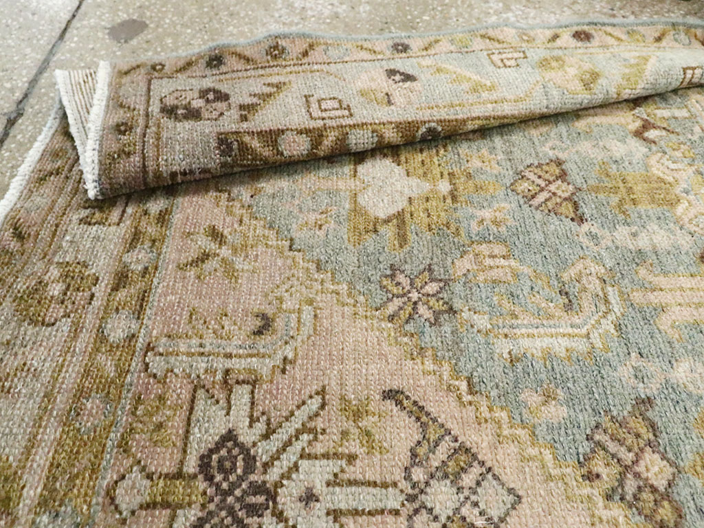 Antique Persian Malayer Long Runner, No.29901 - Gsblank