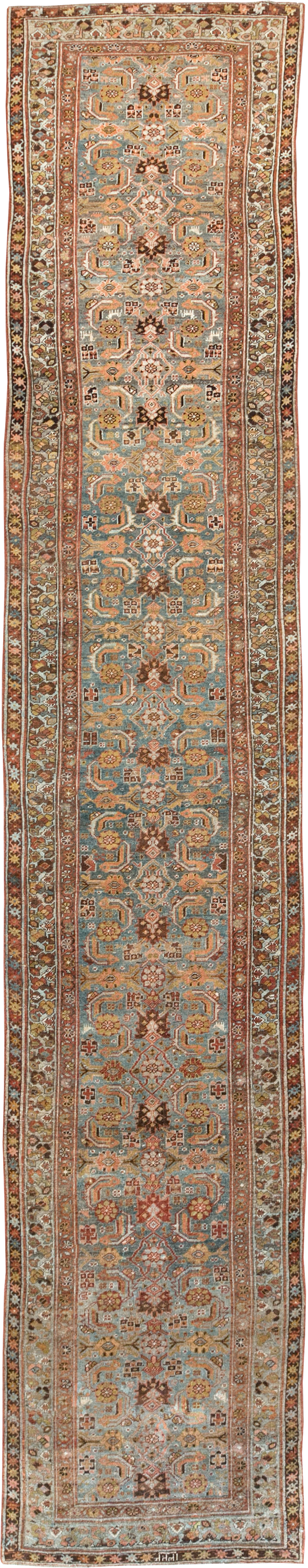 Antique Kurd Bidjar Runner, No.29902 - Gsblank