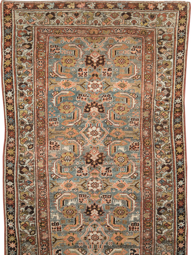 Antique Kurd Bidjar Runner, No.29902 - Gsblank