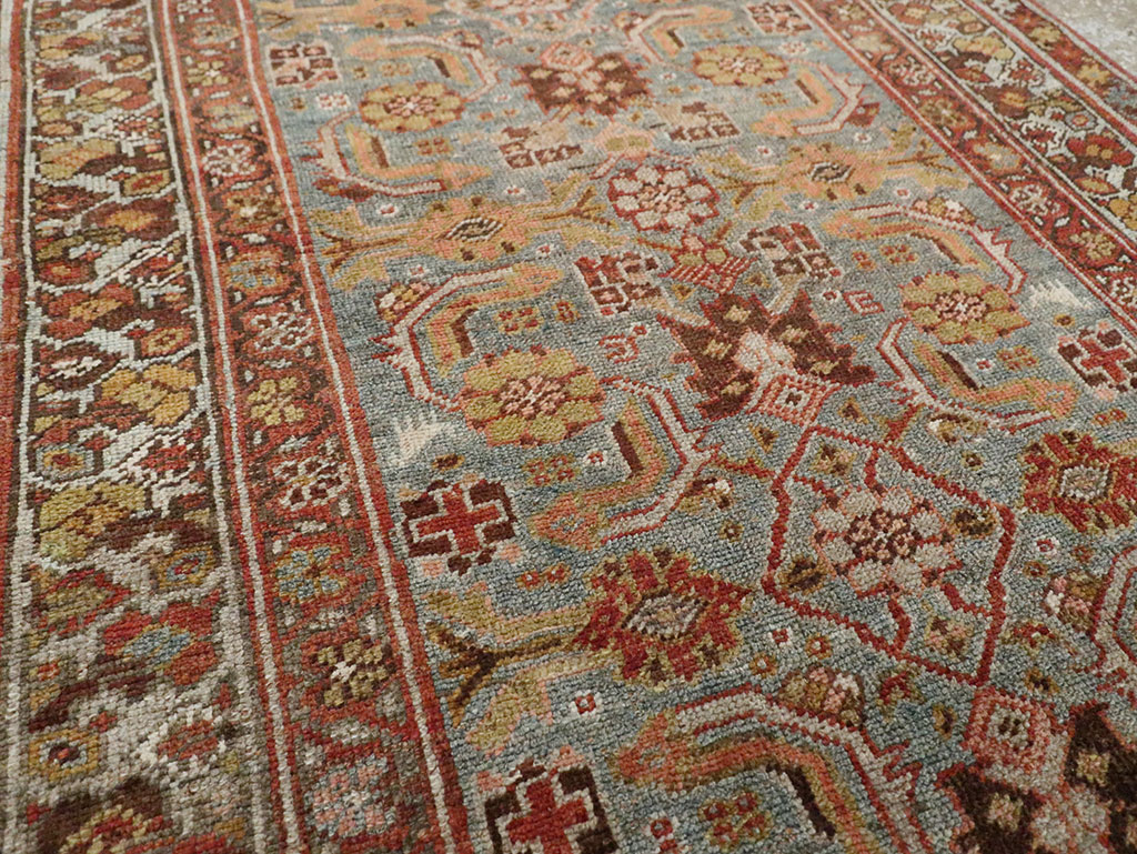 Antique Kurd Bidjar Runner, No.29902 - Gsblank