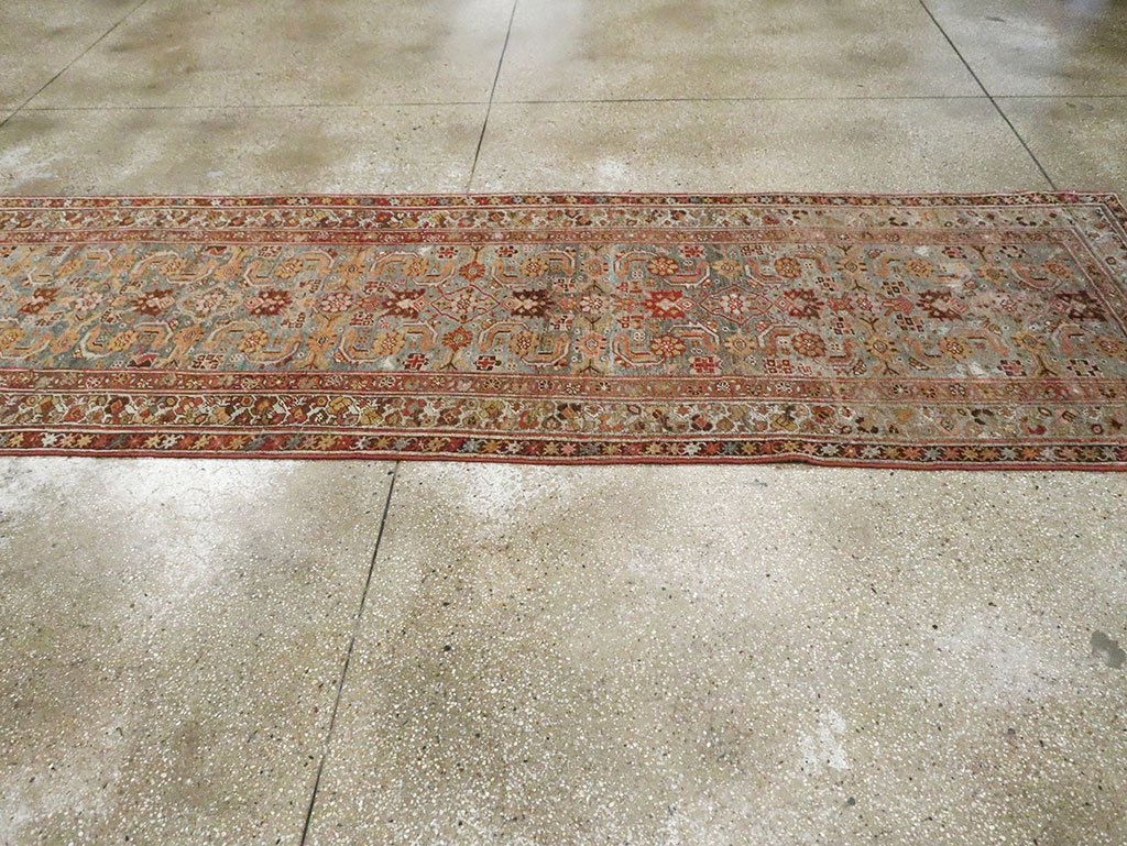 Antique Kurd Bidjar Runner, No.29902 - Gsblank