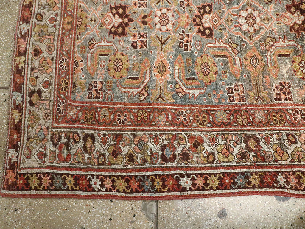 Antique Kurd Bidjar Runner, No.29902 - Gsblank