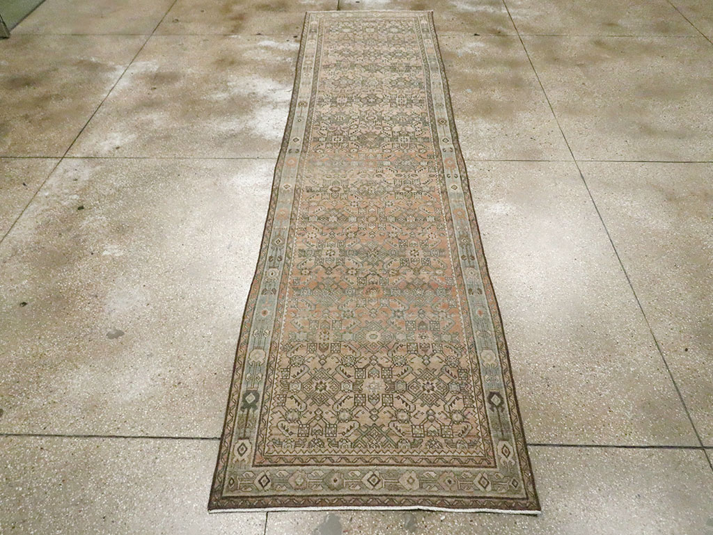 Vintage Persian Malayer Runner (Pair: 1 of 2), No.29905 - Gsblank