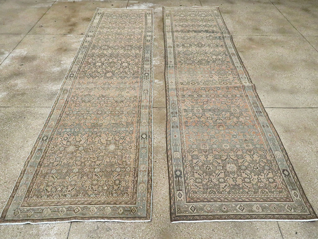 Vintage Persian Malayer Runner (Pair: 1 of 2), No.29905 - Gsblank