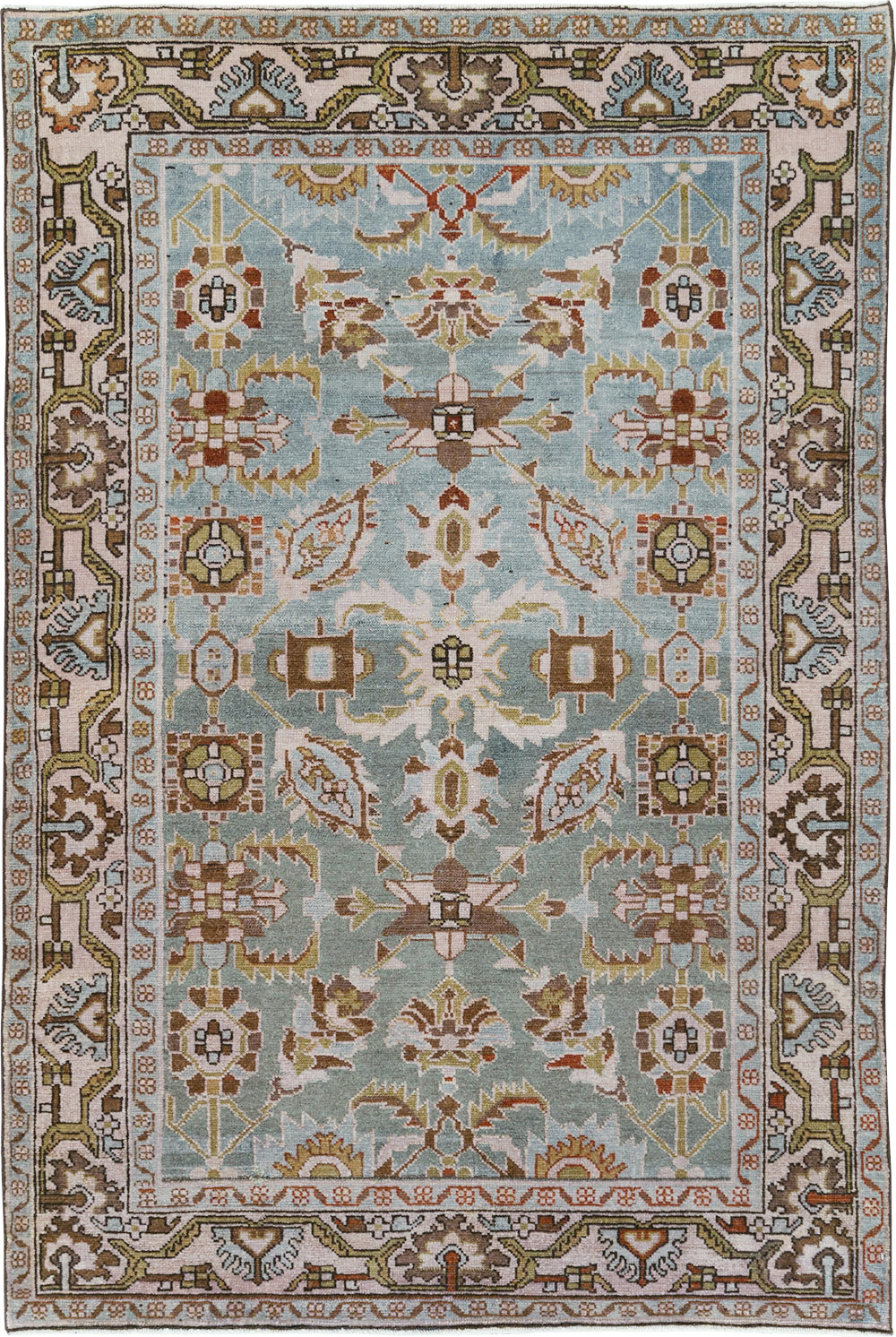 Vintage Persian Malayer Rug, No.29907 - Gsblank