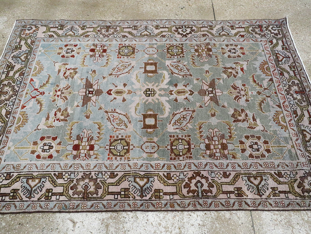 Vintage Persian Malayer Rug, No.29907 - Gsblank