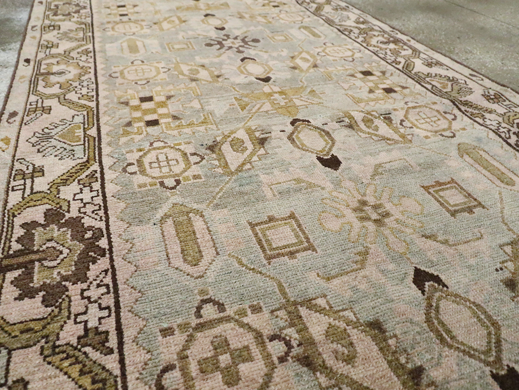 Vintage Persian Malayer Long Runner, No.29908 - Gsblank