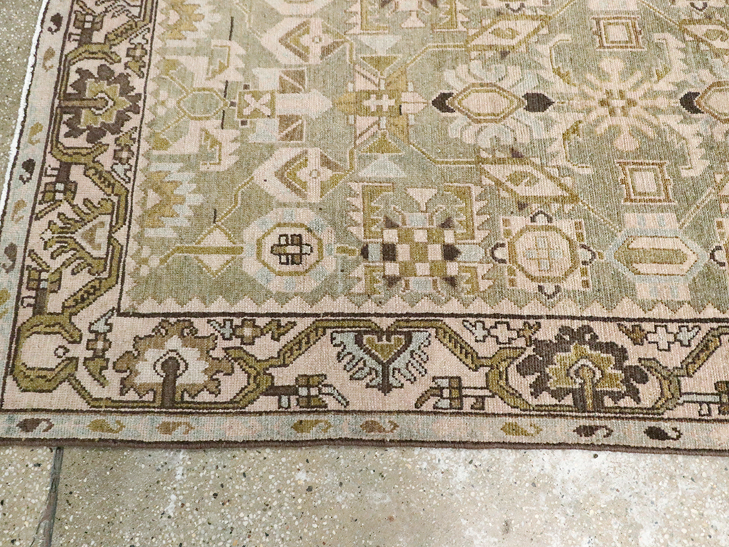 Vintage Persian Malayer Long Runner, No.29908 - Gsblank