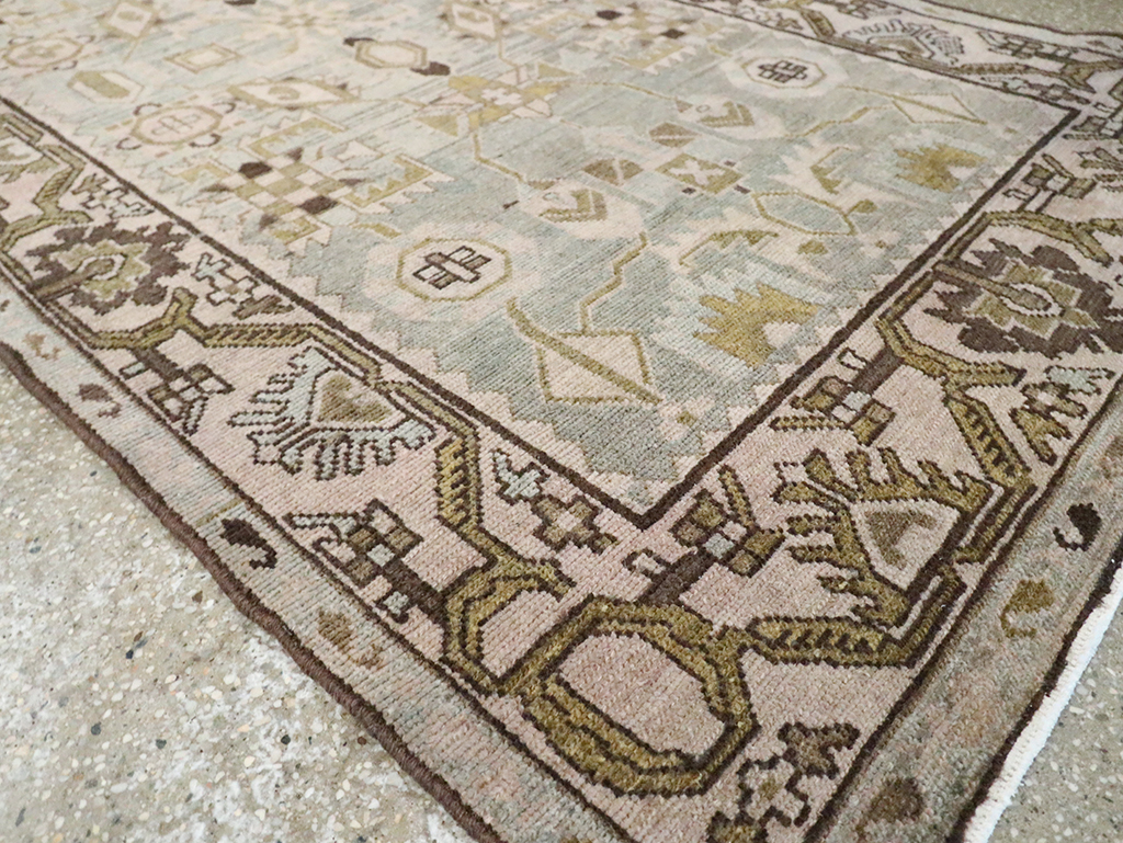 Vintage Persian Malayer Long Runner, No.29908 - Gsblank