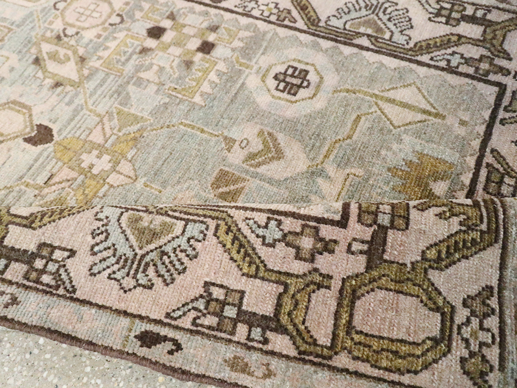 Vintage Persian Malayer Long Runner, No.29908 - Gsblank