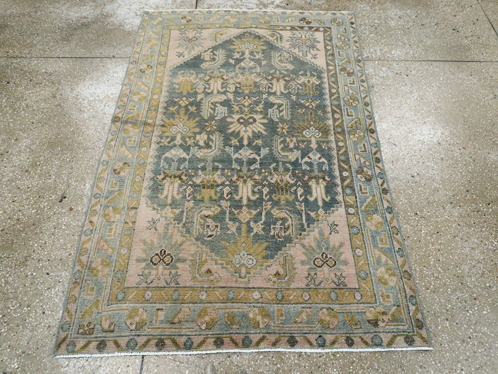 Vintage Persian Malayer Rug, No.29909 - Gsblank