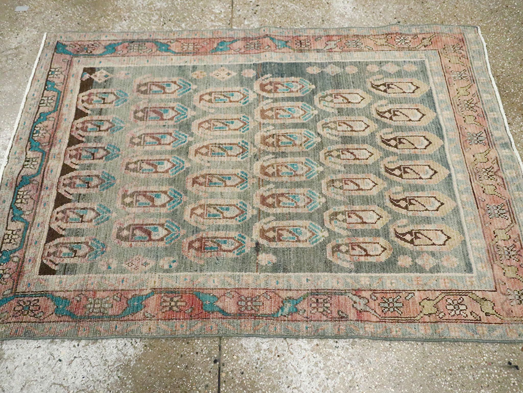 Vintage Persian Malayer Rug, No.29911 - Gsblank