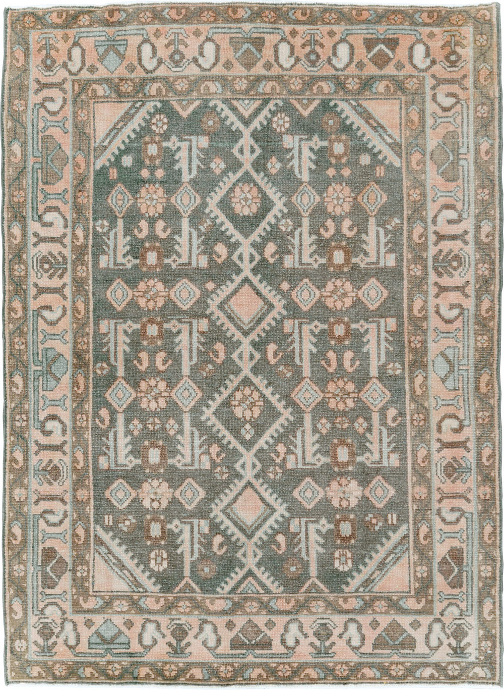 Vintage Persian Malayer Rug, No.29914 - Gsblank